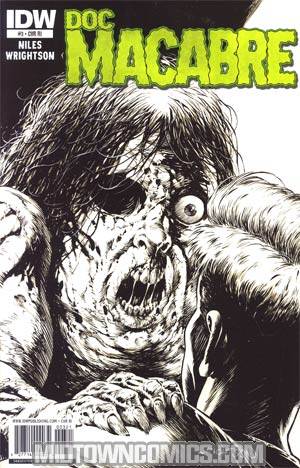 Doc Macabre #3 Incentive Bernie Wrightson Sketch Cover