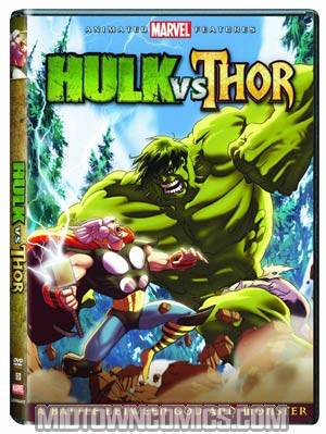 Hulk vs Thor DVD