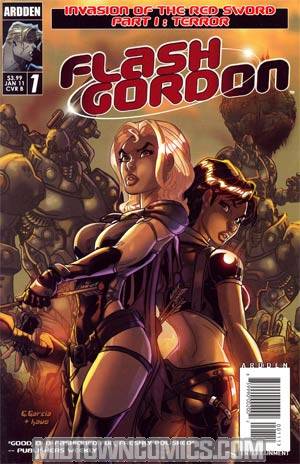 Flash Gordon Invasion Of The Red Sword #1 Regular Cover B