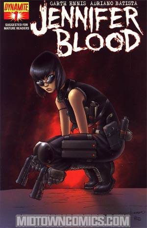 Garth Ennis Jennifer Blood #1 Regular Ale Garza Cover