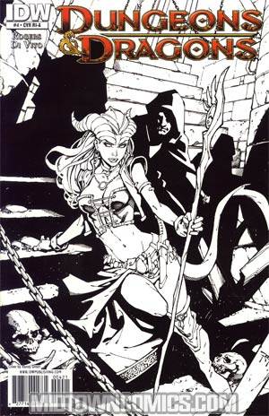 Dungeons & Dragons #4 Cover C Incentive Randy Green Sketch Cover