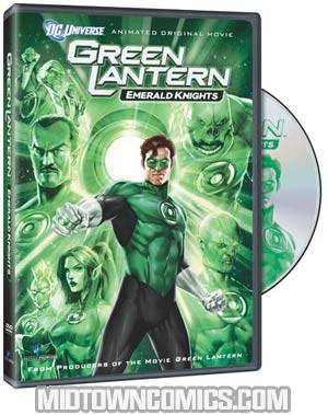 Green Lantern Emerald Knights DVD