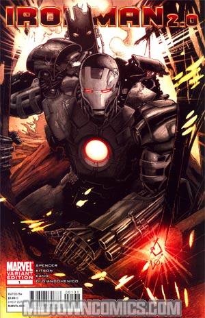 Iron Man 2.0 #1 Incentive Dheeraj Verma Variant Cover