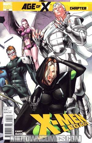 X-Men Legacy #245 Cover C Incentive Clay Mann Variant Cover (Age Of X Part 1)