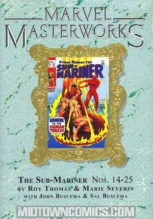 Marvel Masterworks Sub-Mariner Vol 4 HC Variant Dust Jacket
