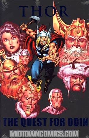 Thor Quest For Odin HC Premiere Edition Book Market Cover