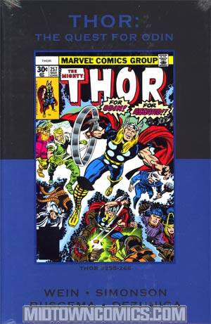 Thor Quest For Odin HC Premiere Edition Direct Market Cover
