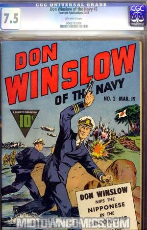 Don Winslow Of The Navy #2 CGC 7.5