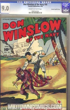 Don Winslow Of The Navy #56 CGC 9.0 Crowley Pedigree/File Copy