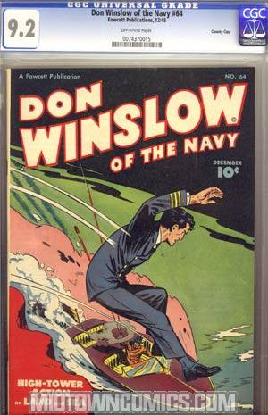 Don Winslow Of The Navy #64 CGC 9.2 Crowley Pedigree