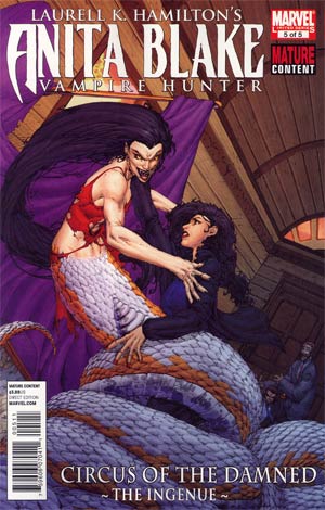 Anita Blake Vampire Hunter Circus Of The Damned Book 2 Ingenue #5