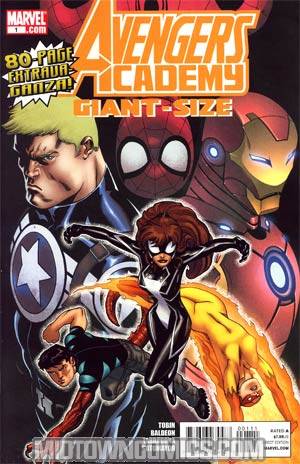 Avengers Academy Giant-Size #1 Cover A Regular Ed McGuinness Cover