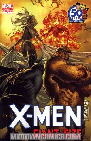 X-Men Giant-Size #1 Cover D Variant Simone Bianchi Fantastic Four Anniversary Cover