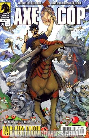 Axe Cop Bad Guy Earth #3