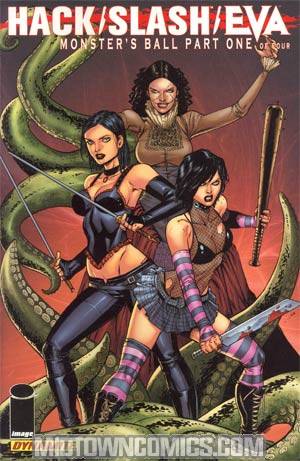 Hack Slash Eva Monsters Ball #1 Regular Tim Seeley Cover