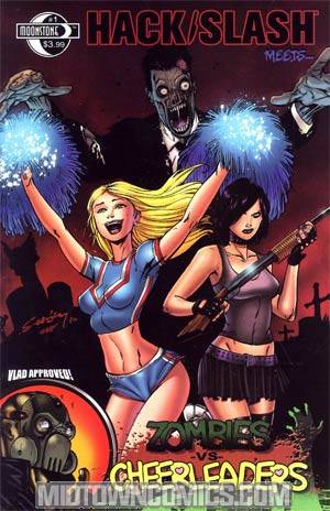 Hack Slash Meets Zombies vs Cheerleaders #1 Cvr A Tim Seeley Cover