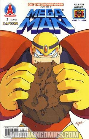 Mega Man Vol 2 #2 Variant Villain Cover