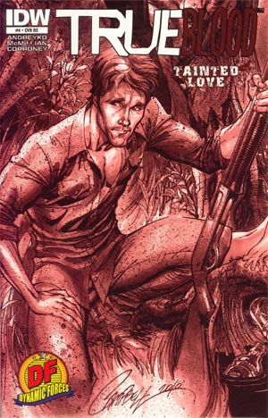 True Blood Tainted Love #4 DF Exclusive J Scott Campbell Variant Cover