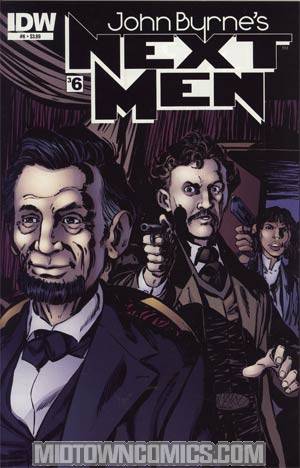 John Byrnes Next Men Vol 2 #6 Regular John Byrne Cover
