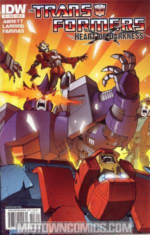 Transformers Heart Of Darkness #3 Regular Cover B