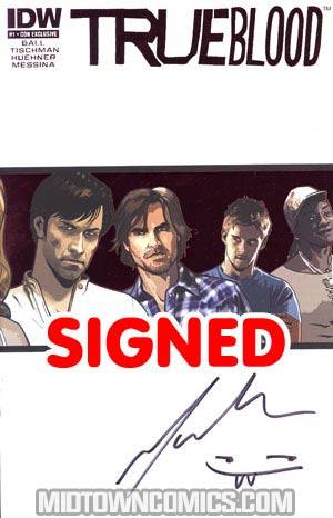 True Blood #1 Cover J Convention Exclusive Signed Edition
