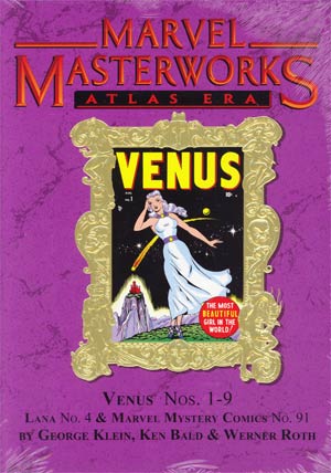Marvel Masterworks Atlas Era Venus Vol 1 HC Variant Dust Jacket
