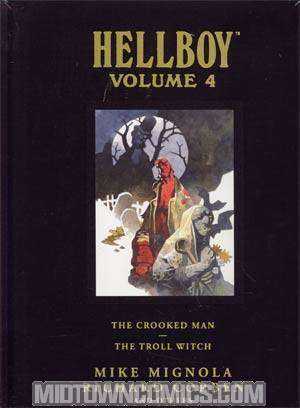 Hellboy Library Edition Vol 4 The Crooked Man And The Troll Witch HC