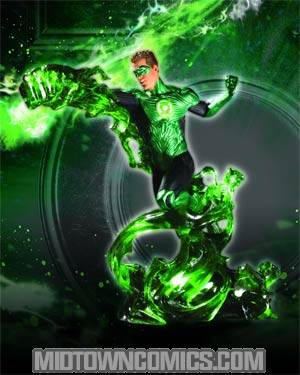 Green Lantern Movie Hal Jordan Emerald Energy Statue