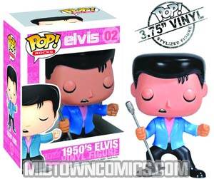 POP Rocks 02 Elvis 1950s Elvis Vinyl Figure