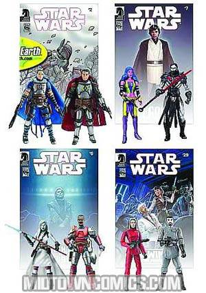 Star Wars Legacy Comic Action Figure 2-Pack Assortment Case
