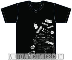 Final Fantasy VII Advent Children Strife Delivery T-Shirt Large