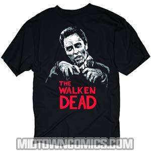 Walken Dead Black T-Shirt Large