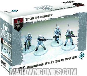 Dust Tactics Special Ops Grenadiers Expansion Pack