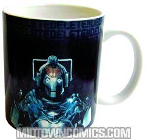 Doctor Who Cyberman Delete Delete Delete Mug