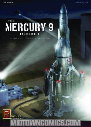 Mercury 9 Rocket Model Kit