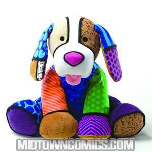 Britto Pop Plush - Pablo The Dog Large