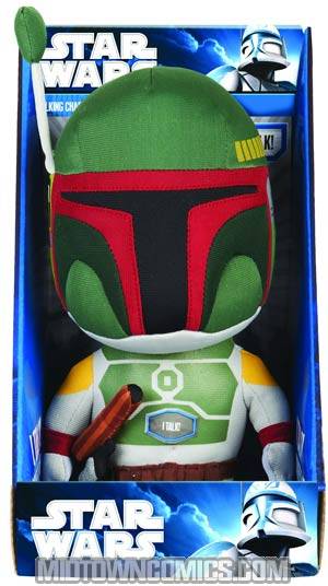 Star Wars Boba Fett 9-Inch Talking Plush