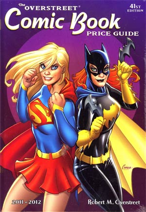 Overstreet Comic Book Price Guide Vol 41 HC Supergirl & Batgirl Cover