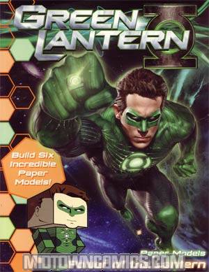 Green Lantern Movie Power Of The Lantern Paper Models TP