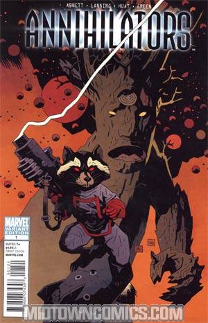 Annihilators #1 Variant Mike Mignola Cover