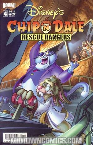 Chip N Dale Rescue Rangers Vol 2 #4 Regular Cover A