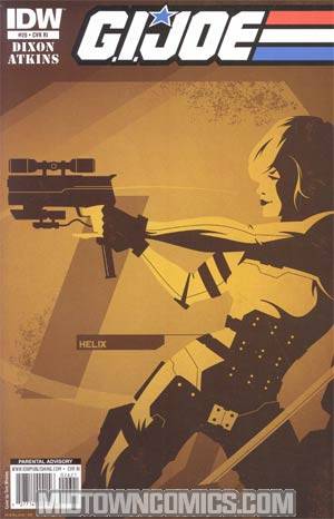 GI Joe Vol 4 #26 Incentive Tom Whalen Variant Cover