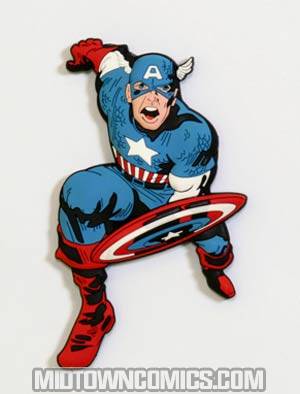Mega-Mega Magnet Captain America Magnet