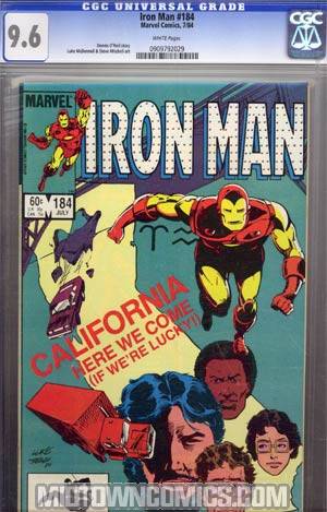 Iron Man #184 CGC 9.6