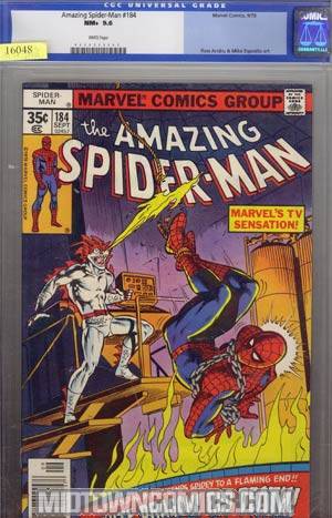 Amazing Spider-Man #184 Cover B CGC 9.6 
