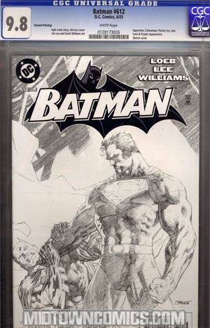 Batman #612 Cover D 2nd Ptg CGC 9.8