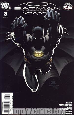 Batman Incorporated #3 Cover B Incentive David Finch Variant Cover