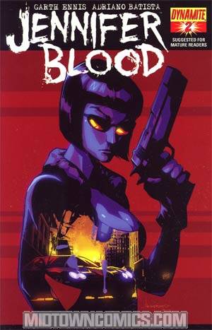 Garth Ennis Jennifer Blood #2 Regular Ale Garza Cover