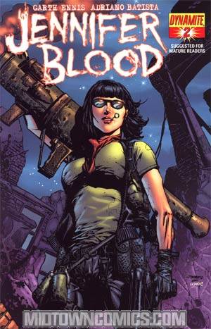 Garth Ennis Jennifer Blood #2 Regular Johnny Desjardins Cover