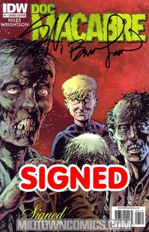 Doc Macabre #1 Incentive Signed By Steve Niles & Bernie Wrightson